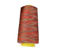KIXZSAZ Easy to Multicolor Sewing Thread Made with Polyester for Long-Lasting for DIY Crafts Polyester Embroidery Machine Thread, Colorful Type 1