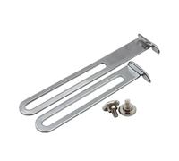 KIXZSAZ Edge Guide Sewing Machine Parts Allowing Seam Gauge Adjustments with Quick Installation Screws Provided Household Sewing Machine Positioning Sidewall Lockstitch Presser, 10x1.2cm