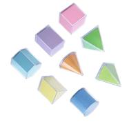 KIXZSAZ Educational 3D Shapes Geometric Toy for Toddlers Ages 2 8 Pieces Solids Model
