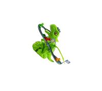 KIXZSAZ Educational Dinosaur Roller Coaster Slide Toy Set Combines Racing Adventure with Fun Climbing Stair Track Experience Electric Dinosaur Climbing Stair Toy Set for Kids