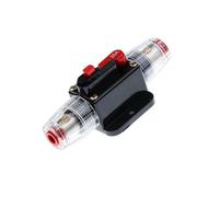 KIXZSAZ Efficient Car Audio Inline Circuit Breaker Fuse Switch for 12V-24V Systems, 20A