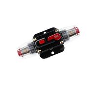 KIXZSAZ Efficient Car Audio Inline Circuit Breaker Fuse Switch for 12V-24V Systems, 50A