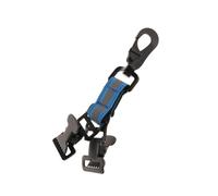 KIXZSAZ Efficient Firefighter Glove Strap With Quick Release And Reflective Features For Better Visibility In Critical Situations Work Glove Holder Clip For First Responder, Blue, total length 18cm