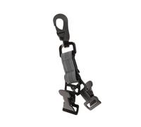 KIXZSAZ Efficient Firefighter Glove Strap With Quick Release And Reflective Features For Better Visibility In Critical Situations Work Glove Holder Clip For First Responder, Gray, total length 18cm