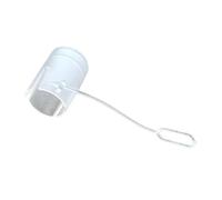 KIXZSAZ Efficient Hydration Mouthpiece Cover Keeps Gear Clean Valuable Accessory For Hiking Cycling Outdoor Experiences Water Bag Pipe Nozzle Drink Tube Bite Valve Cover, White, Round 18.25mm