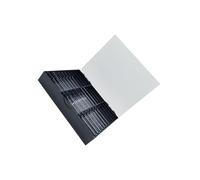 KIXZSAZ Efficient Organization Solution Nail Display Case For False Nails Beads And Rhinestones But Can Also Store Beads Large Capacity Nail Art False Organizer Home, Black, 24x19x4.5cm