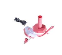 KIXZSAZ Efficient Yarn Winder Easy Installation Portable Knitting Accessories with Quick Yarn Setup Allowing to Start Knitting Travel Quickly.Made Sturdy Plastic, Pink, 8.7x5.5x11.8 inch