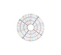 KIXZSAZ Effortless Pottery Disc Trimmer Essential Supply for Artists and Ceramic Makers Making Essential Tool for Ceramic Artists. Circular Divider Can Be Placed On Clay to Mark