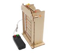 KIXZSAZ Electric Rolling Gate Experiment STEM Science Kits Small Steam Physics Educational Projects DIY Assembly Practical Skills And Knowledge Science Experiment DIY Electric Rolling Gate