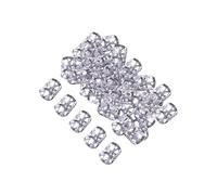 KIXZSAZ Elevate Hair Fashion With Dreadlocks Beads For Braids Including 100 Adjustable Pieces And Decorative Cuffs Any Style Hair Braid Rings Clips Decorative Fashion Unisex, Silver, 8x9mm