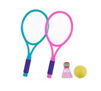 KIXZSAZ Elevate Playtime With Junior Tennis Racquet Play Game Toy Set For Young Athletes And Durable For Long Time. Kids Tennis Rackets Badminton Sets