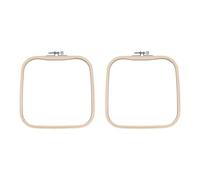 KIXZSAZ Embroidery Cross Stitch Hoop Frame Hexagons Easy Craft Set Displaying Art Projects and for Creative Designs Embroidery Hoops Ring Bamboo Cross Stitch