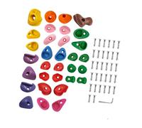 KIXZSAZ Engage Kids And Adults With Rock Climbing Wall Holds Plus Tree Climbing Holds Encourage Climber Course Tree For Climber Course Training