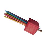 KIXZSAZ Enriching Bird Toys For Medium To Large Birds Featuring Parrot Chewing Blocks And Colorful Sticks Encouraging Healthy Chewing Habits And Play Parrot Toys Bird Accessories Parrots Large Birds