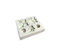 KIXZSAZ Epoxy Mold Clay DIY Cake Art Craft Fondant Mould Candy Dessert Chocolate Kitchen Handmade Moulding Bakeware