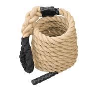 KIXZSAZ Exercise Workout Rope Jute Rope Indoor Outdoor Integrates With Gym Climbing Ceiling Mount Solutions Fitness Home Gym For Arms Strength Training, Brown, 3 Meters