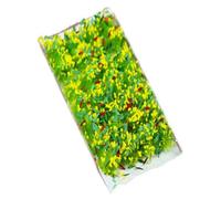 KIXZSAZ Experience Realistic Miniature Flowers Garden Building Model Kits Fitting Diorama Accessories Model Railroad Scenery Building Materials Miniatures Scenery Sand Table, Yellow, Box 11.5x6cm