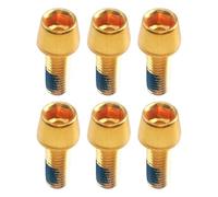 KIXZSAZ Expertly Crafted M6x18mm Bike Stem Screws Bolts Kit Set For High Strength Bicycle Handlebar Replacement High Carbon Steel Bicycle Stem Handlebar Bolts