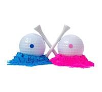 KIXZSAZ Exploding Golf Balls Featuring Visible Markings For Exciting Gender Reveal Ideas Parties And Gatherings Golf Themed Exploding Balls Baby Reveal Idea