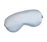 KIXZSAZ Eye Cover Sleeping Supply Bedding Accessory Imitation Silk Blindfold Resilient Travelling Accessories Blindfolds, Silver