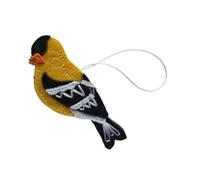 KIXZSAZ Festive Celebration With Multipurpose Felt Bird Ornament Hanging Decoration Cute And Interesting Hanging Bird Pendant, Yellow Black, 8.5x4cm