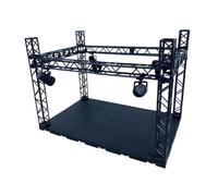KIXZSAZ Figures Stage Action Figure Model Display Base With Light Easy Setup Collectors And Hobby Enthusiasts Flashing Stage With Light For Collectible Figures