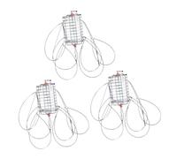 KIXZSAZ Fishing Crab Cage Basket Adjustable Features Provide Maximum Efficiency When Capturing Crustaceans In Various Waters Fishing Baits Snare Net Foldable Large Crab Net