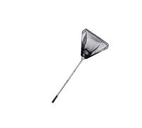 KIXZSAZ Fishing Net Telescopic Rod Handle Lightweight Durable, Black, 1.8m