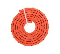 KIXZSAZ Flexible Curve Template Woodwork Tool Compact and Portable Curve Shaping Strip Precise Measurements and Cuts Innovative Gear Driven Profiling Woodworking Profiling Strip Template, Orange, 2M