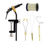 KIXZSAZ Fly Tying Bobbin Thread Holder Bobbin Holder Essential Fly Tying Tools for Anyone Who Loves Fishing and Angling Disc Threader Fishing Accessories, White