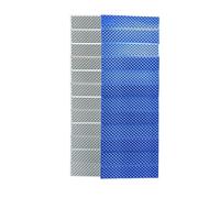 KIXZSAZ Folding Camping Mat Pollution-free And Water Resistant Sleeping Pad For Camping Foam Camping Mat ForUltra-lightweight, blue