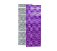 KIXZSAZ Folding Camping Mat Pollution-free And Water Resistant Sleeping Pad For Camping Foam Camping Mat ForUltra-lightweight, violet