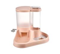 KIXZSAZ For Cats And Dogs Automatic Water Replenishment And Food Dispenser Say Goodbye To Hungry Pets ABS Cats Pet Products, pink
