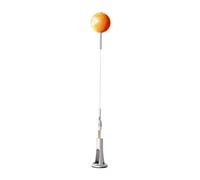 KIXZSAZ Freestanding Punching Ball Enhances Boxing Skills Both Beginners And Advanced Users At Home Gym And Easy To Experience Innovative Way To Train Boxing Reaction Ball, Orange, 135 to 149cm