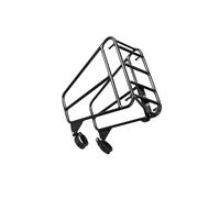 KIXZSAZ Front Bike Rack Bicycle Front Rack Convenient Sturdy Aluminum Alloy Easy Installation Long Distance Travel Adults Bikes Travel Riding Bag Frame Accessories