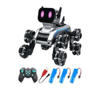 KIXZSAZ Fun Interactive Robot Dog Remote Control Toy Educational Intelligent Craft Project For Children Parent Child Bonding Remote Control Interactive Robot Dog Traning Toy