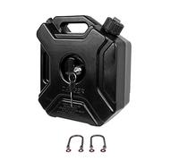 KIXZSAZ Gasoline Container Degned Racing Sturdy Durable Padlock Racing Can Extended Pipe For Cross-country Mount(5L) , black