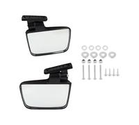 KIXZSAZ Golf Cart Folding Mirrors Adjustable Side View Mirrors Maximum Visibility With Construction Drill Is Required Golf Cart Wide Foldable Side View