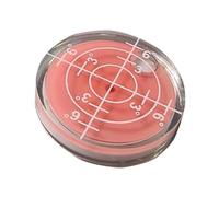 KIXZSAZ Golf Level Function Marks Round Bubble Level Golf Marker Boosts Putting Strategy With Every Shot Easy To UseThe Marker Is Heavy Enough To Lie Flat On, Pink, 2.5x1.5cm