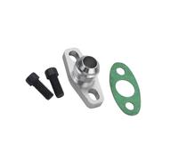 KIXZSAZ GT28 Turbocharger Supply Tubing Flange Adapter Upgraded AN10 Improved Efficiency