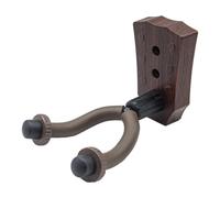 KIXZSAZ Guitar Hanger Hook Artistic Wall Mount Innovative Reliable Support Guitar Ukulele Display Display Stand Is Compact But Sturdy Enough To Support, Black Brown, Ballad Type