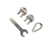 KIXZSAZ Gym Machine Accessories Rope Steel Wire Joint Reliable And Versatile Solution For All Gym Pelican Systems Weight Cable Machine Clothesline Pulley Set Cable Replacement, 5mm
