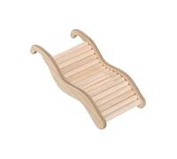 KIXZSAZ Hamster Bridges Climbing Activity For Chinchilla Stimulating Social Playtime While Building Confidence And Balance Climbing Toy Wooden Ladder Bridge For Hamsters, S