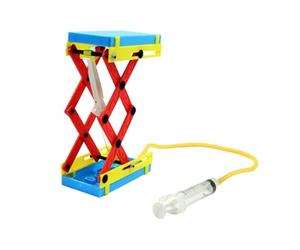 KIXZSAZ Handcrafted DIY Lifting Platform And Physical Experiment Toy Encourage STEM Learning Through Interactive Play DIY Scientific Experimental Toys Lifting Crane Kit