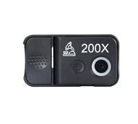 KIXZSAZ Handheld 200x scope High-Resolution Magnification On Go Built In Lithium Battery USB Plug-in Charging Function