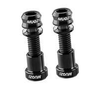 KIXZSAZ Handlebar With Washers Repair Accessory Bike Stem Screws Bolts Kit M5 Durable Materials Cyclists Making Comfortable Choice For Long Rides. Road Bike, Black, 23x8mm