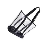 KIXZSAZ Heavy-Duty Water-Resistant Structure Clear Bag Built To Withstand Any Conditions Beach Bag Tote Sturdy Zip Closure