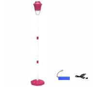 KIXZSAZ High Flying Bubbles Machine For Outdoor Children S Parties ABS Outdoor Childrens Bubble Blowing Machine Whether On Lawns, red
