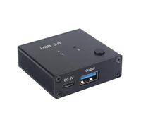 KIXZSAZ Home Office Portable USB 3.0 Switcher Switch Box Printer Machine Adapter Converter Splitter Intended for Windows XP/7/8/10