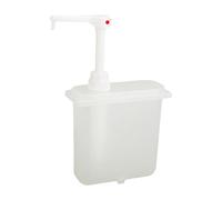 KIXZSAZ Honey Dispenser Pump with Sturdy Quick Serving Sauces Choice for Home Cooks and Professionals Left and Right Coffee Syrup Dispenser for Coffee Bar Pump Bottle